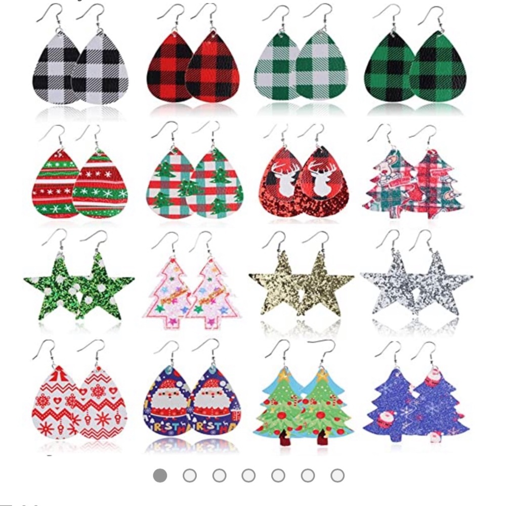 Women’s christmas themed earrings